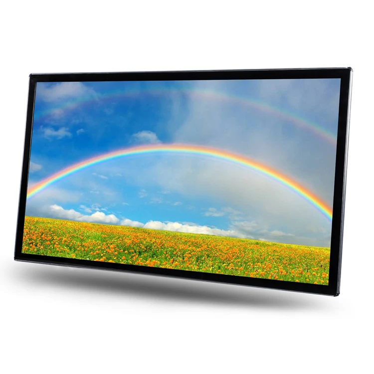 factory price 65inch large size wall mounted touch screen computer all in one PC/TV  for meeting room