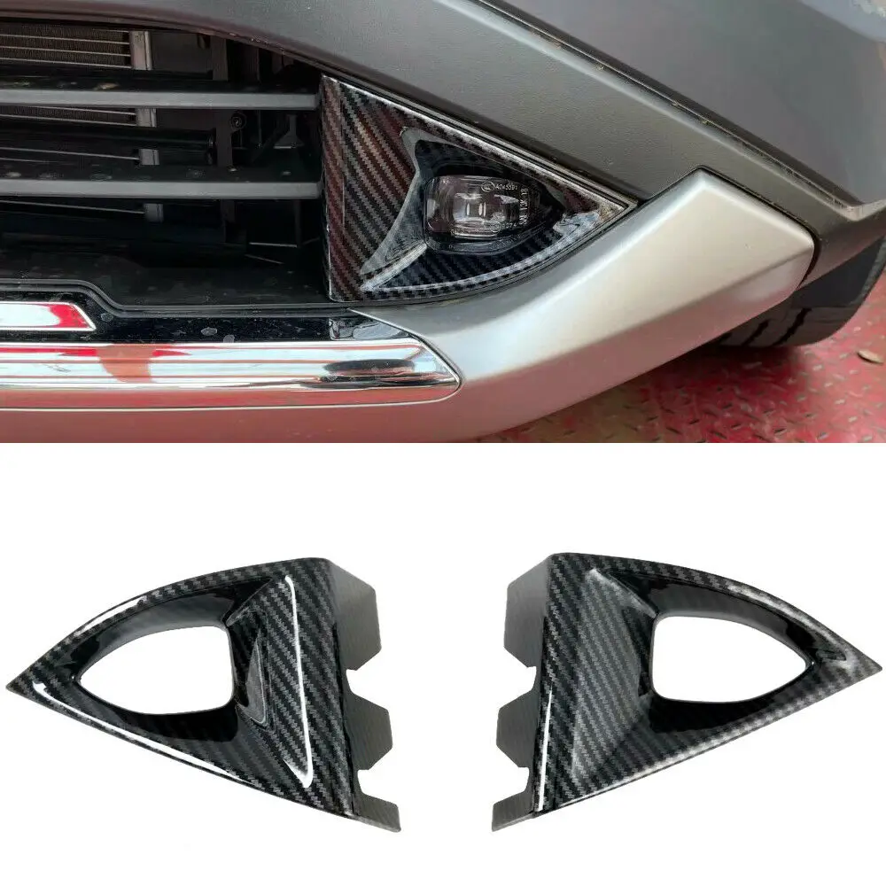 

Exterior Front Fog Light Lamp Cover 2pcs for Nissan Rogue X-Trail 2021 2022
