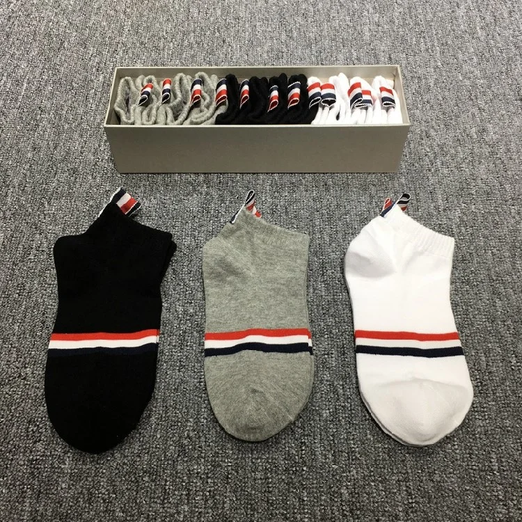 

Носки мужские/женские хлопковые в полоску, 6 пар