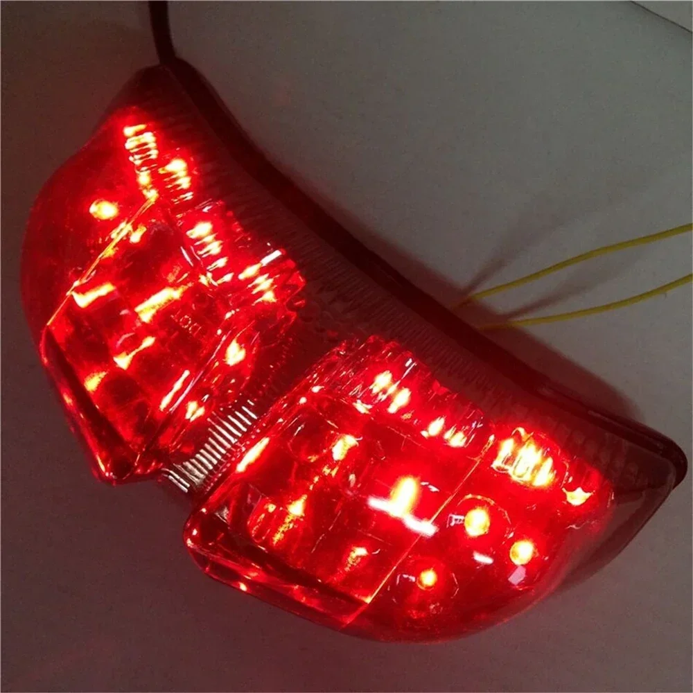 Светодиодный задний фонарь с прозрачными линзами и указателем поворота для Yamaha