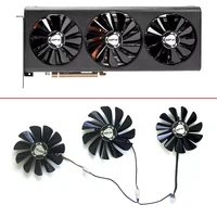 95mm 85mm cooling fan cf1010u12s 4pin 0 4a dc 12v rx 5700 xt gpu fan for xfx rx 5700 radeon rx 5700 xt 5600xt thicc iii cooling