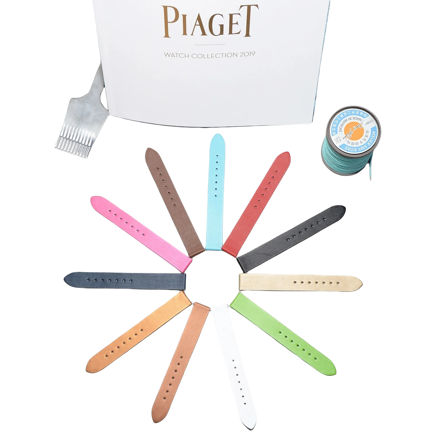 Фото ДЛЯ PIAGET POSSESSION РЕМЕНЬ ДЛЯ ЧАСОВ PIAGET 14 ММ ШЕЛКОВЫЙ РЕМЕНЬ ДЛЯ ЧАСОВ PIAGET №2