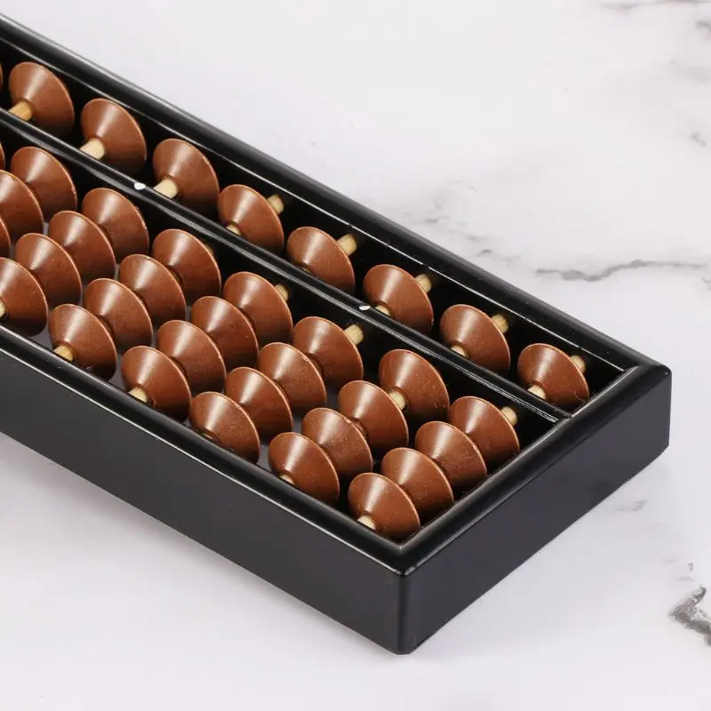 Портативный китайский 23-значный столбец счеты арифметика соробан расчет