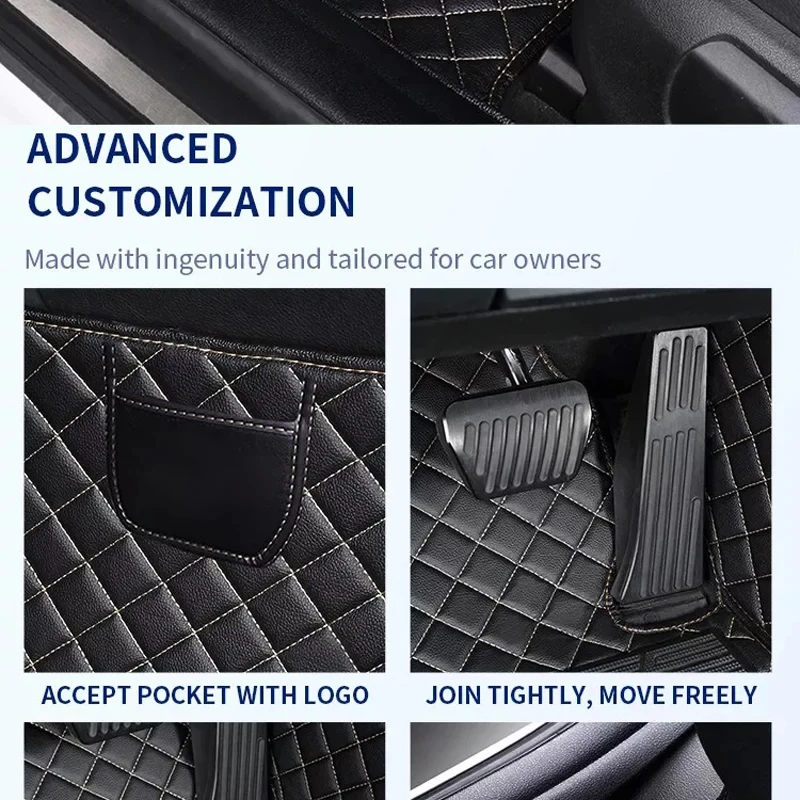 Автомобильные коврики из ТПЭ для Toyota Yaris XP130 NCP131 Vitz 2012 2013 2014 ~ 2019 водонепроницаемые