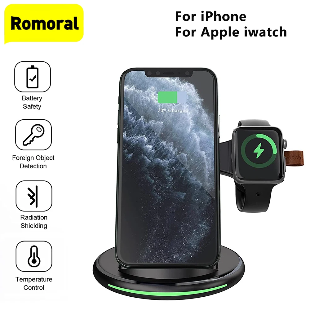 Wireless Phone Charge Wireless USB Watch Charger For iPhone 12pro/12pro max/13pro/13pro max For Air Pods 2 For iwatch