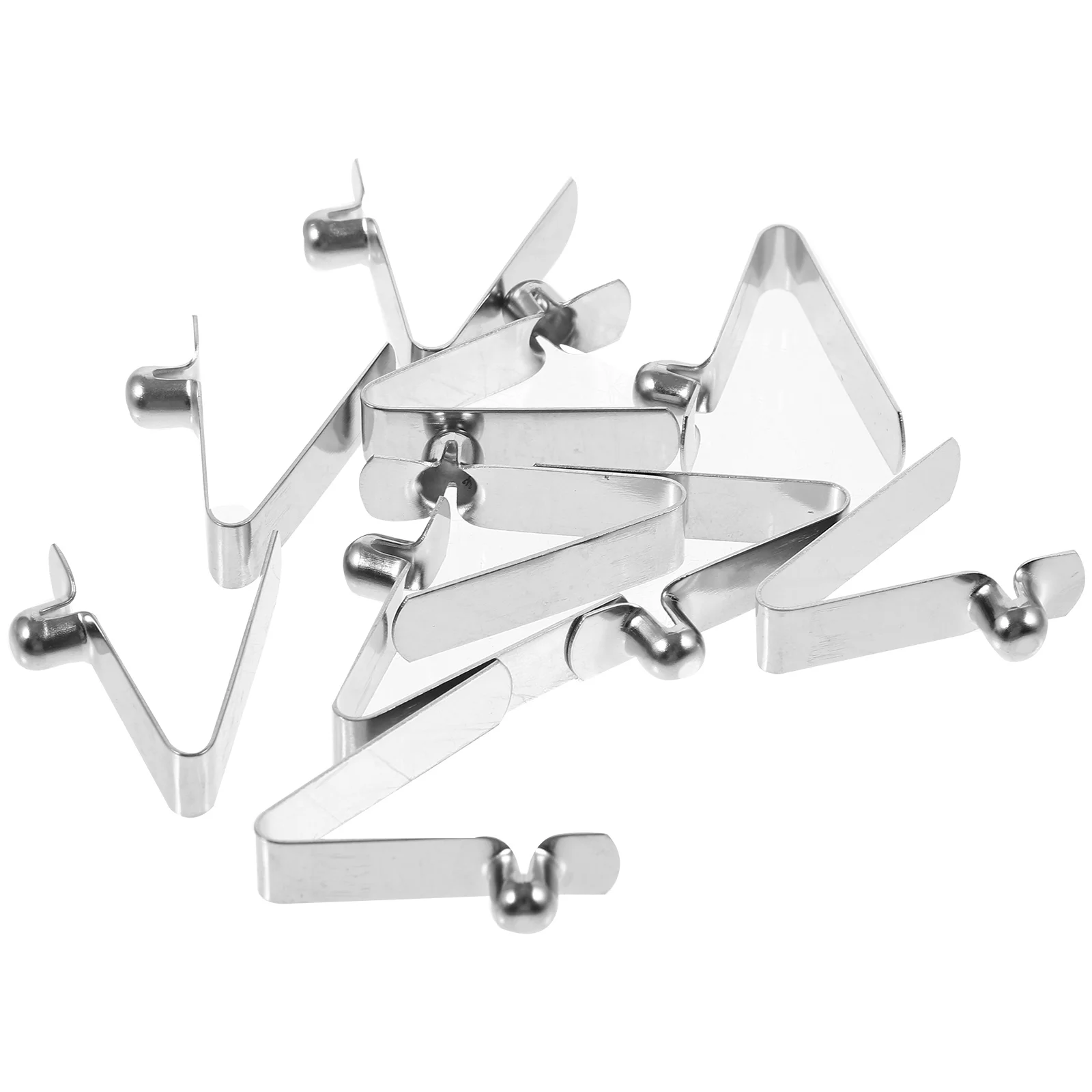 10 шт. шарики для зонтов кнопка пружинные зажимы полые аксессуары серебряные