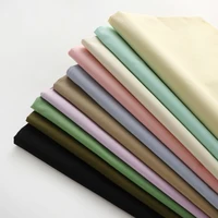 160x50cm high quality solid color twill cotton fabric making trousers windbreaker thick shirt spring and summer clothing cloth