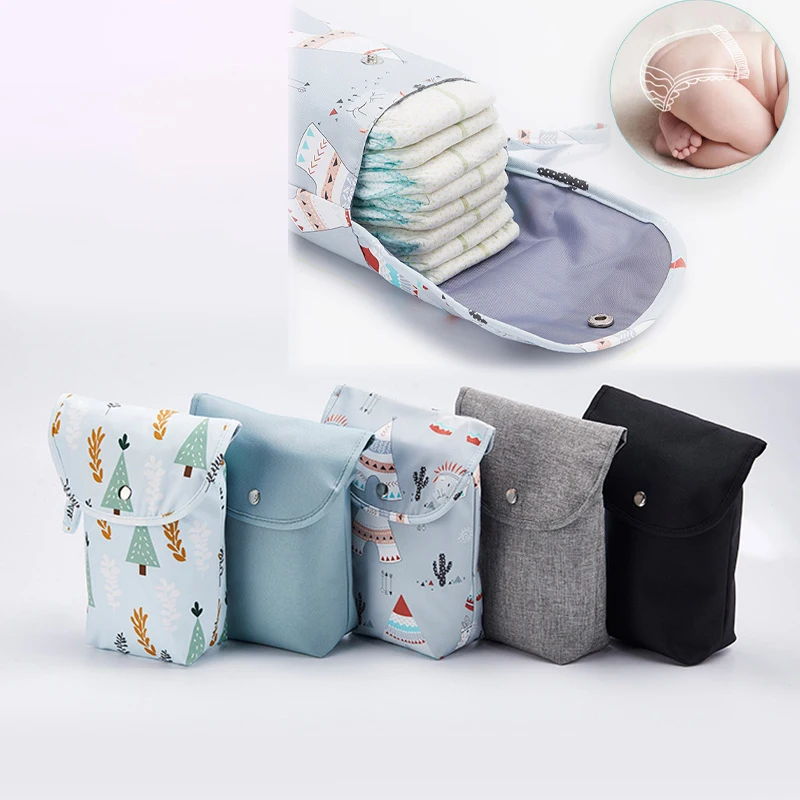 

Baby Diaper Storage Oxford Cloth Baby Diaper Diaper Diaper Bag Go Out Carrying Bag Mommy Clutch