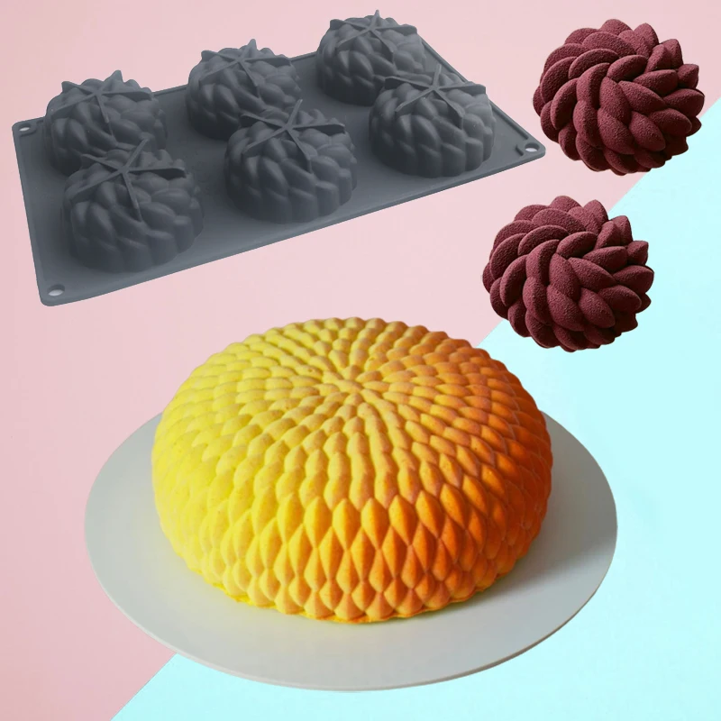 

Силиконовые формы для торта SHENHONG в виде Санты Аны, форма для французского мусса, форма для свечи, кухонный инструмент для выпечки