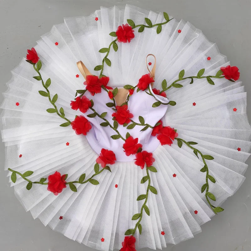 

Ballet Tutu Skirt White Swan Lake Professional Ballet Costume Blue Velvet Tops Girls Ballerina Dress Kids Belly Dancewear Adult