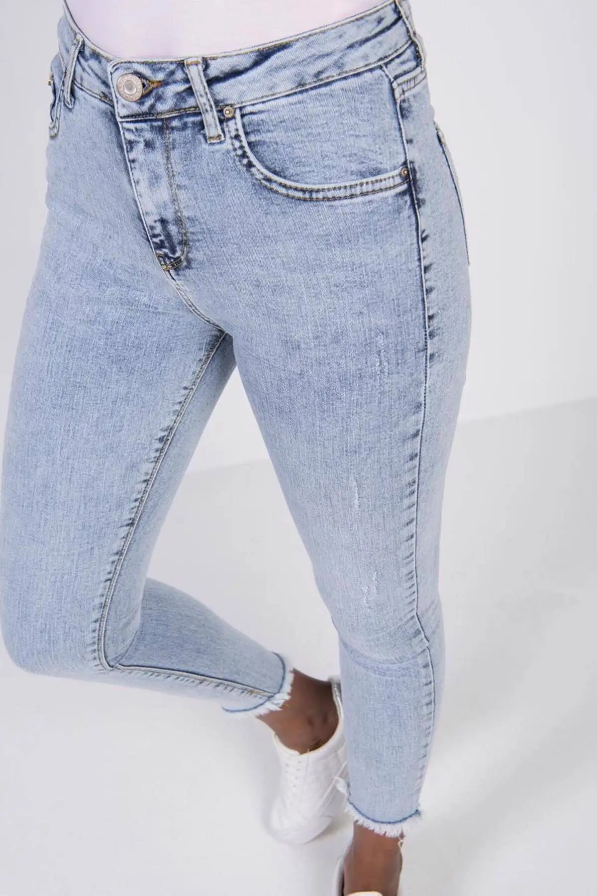 

Women's Open Leg Jeans Color Detail Jean Women Jeans 2021