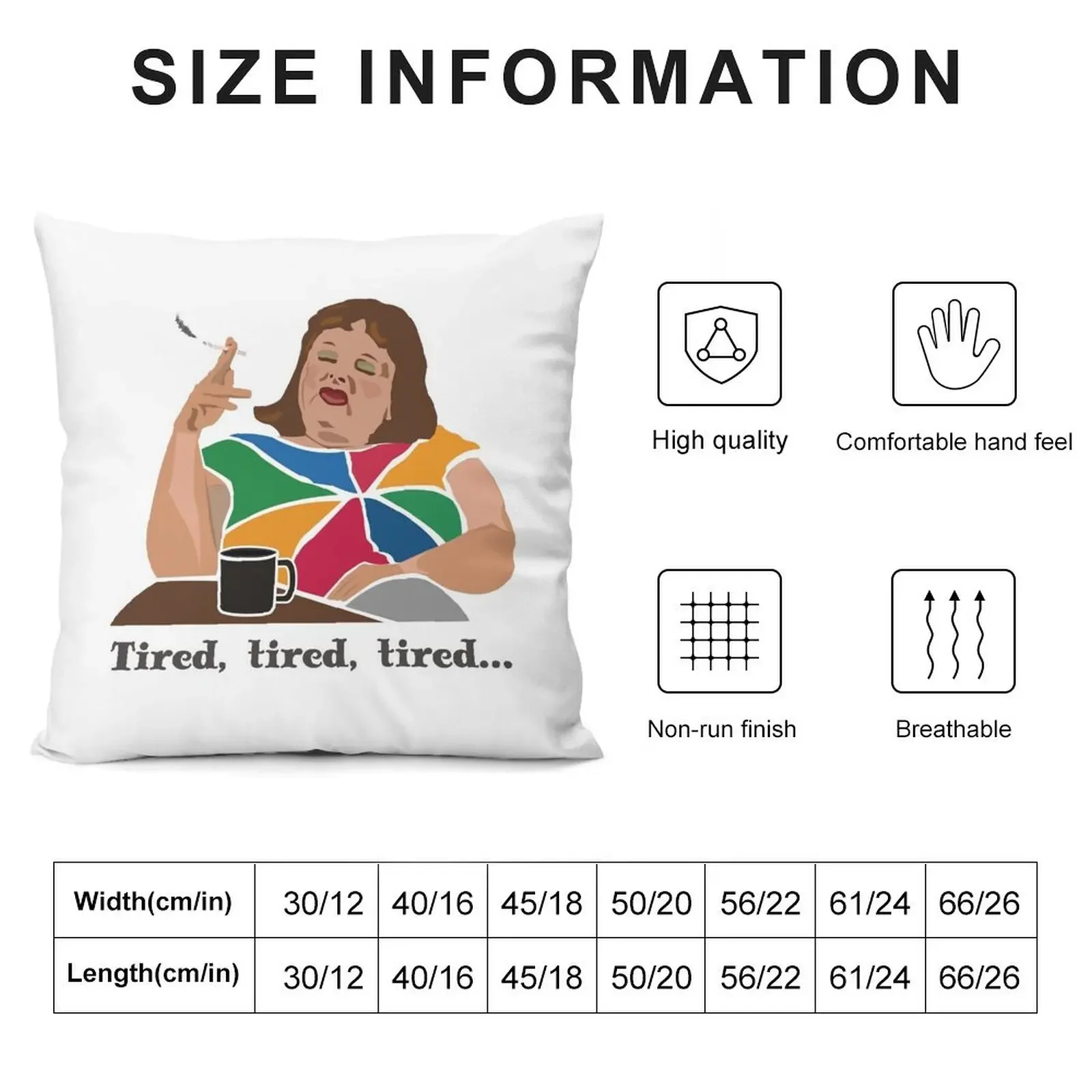 TIRED Lynne Postlethwaite Magda Szub 수śla Fast Forward значок австралийской комедии. Втомлен устал