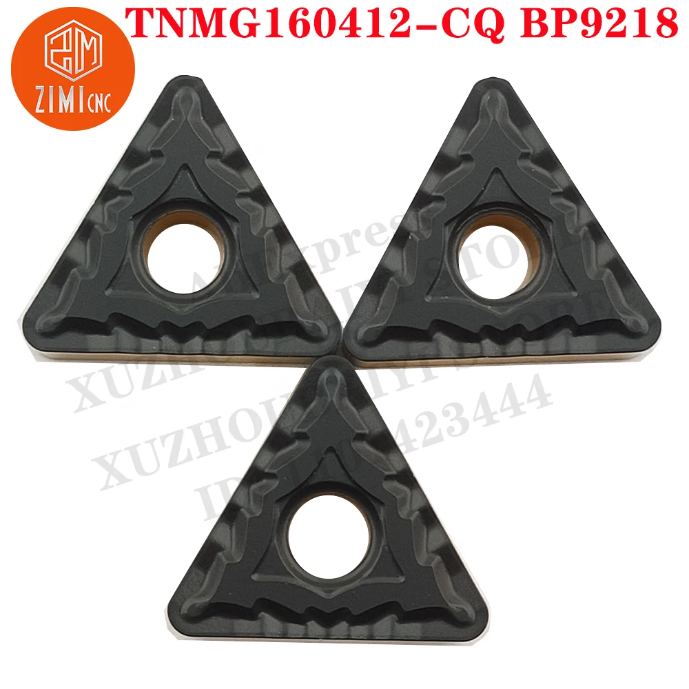 

TNMG160412-CQ BP9218 TNMG160412-CQ CNC tools lathe tool steel carbide insert metal lathe mechanical cutting tool Turning Inserts