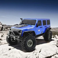 rgt ex86100v2 110 4wd 2 4g remote control all terrain crawler car rc vehicle with led lights electric car model for kids rtr
