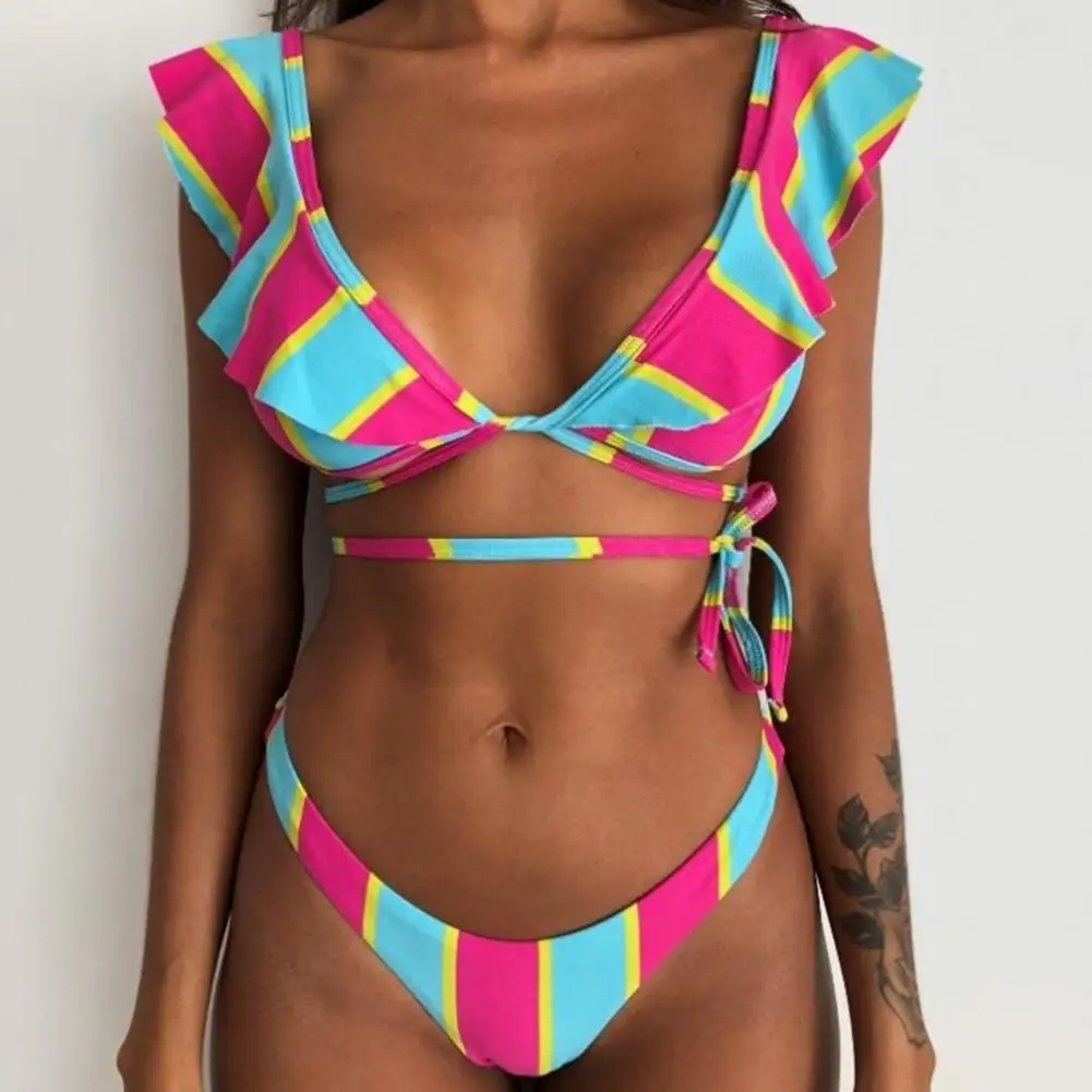 

2Pcs/Set Split Swimsuit Popular Elegant Adjustable Bikini Summer Women Swimwear