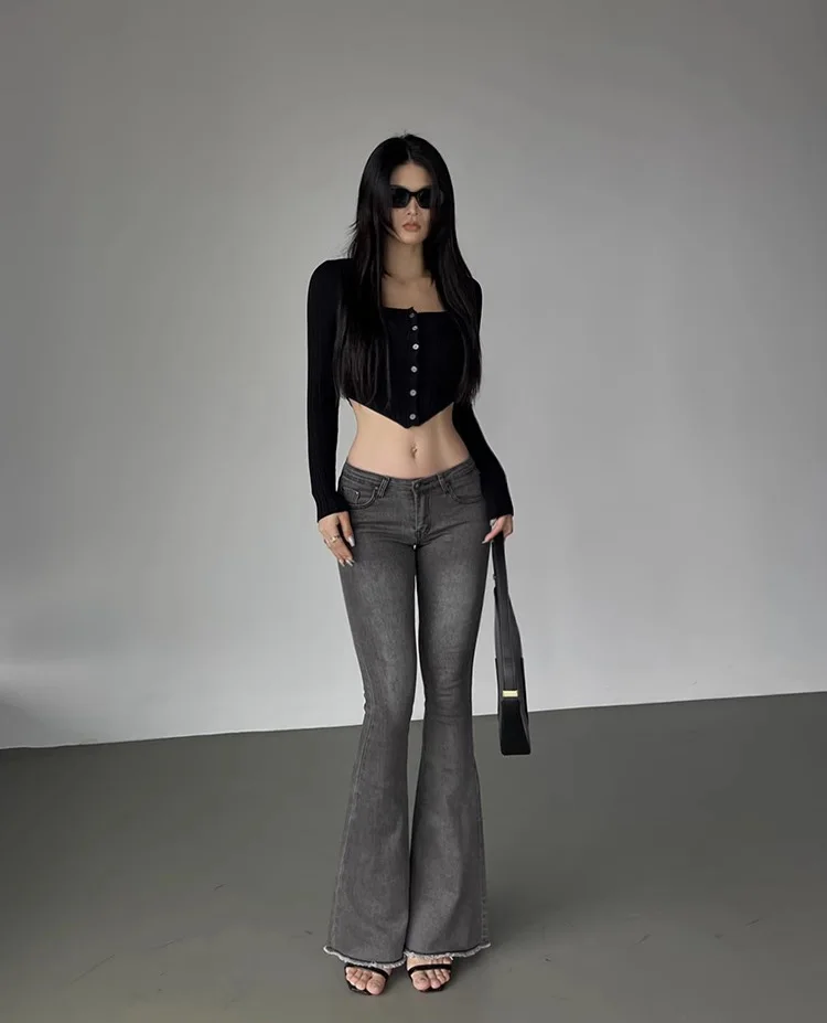 Женские темно-синие джинсы JULIA KISS