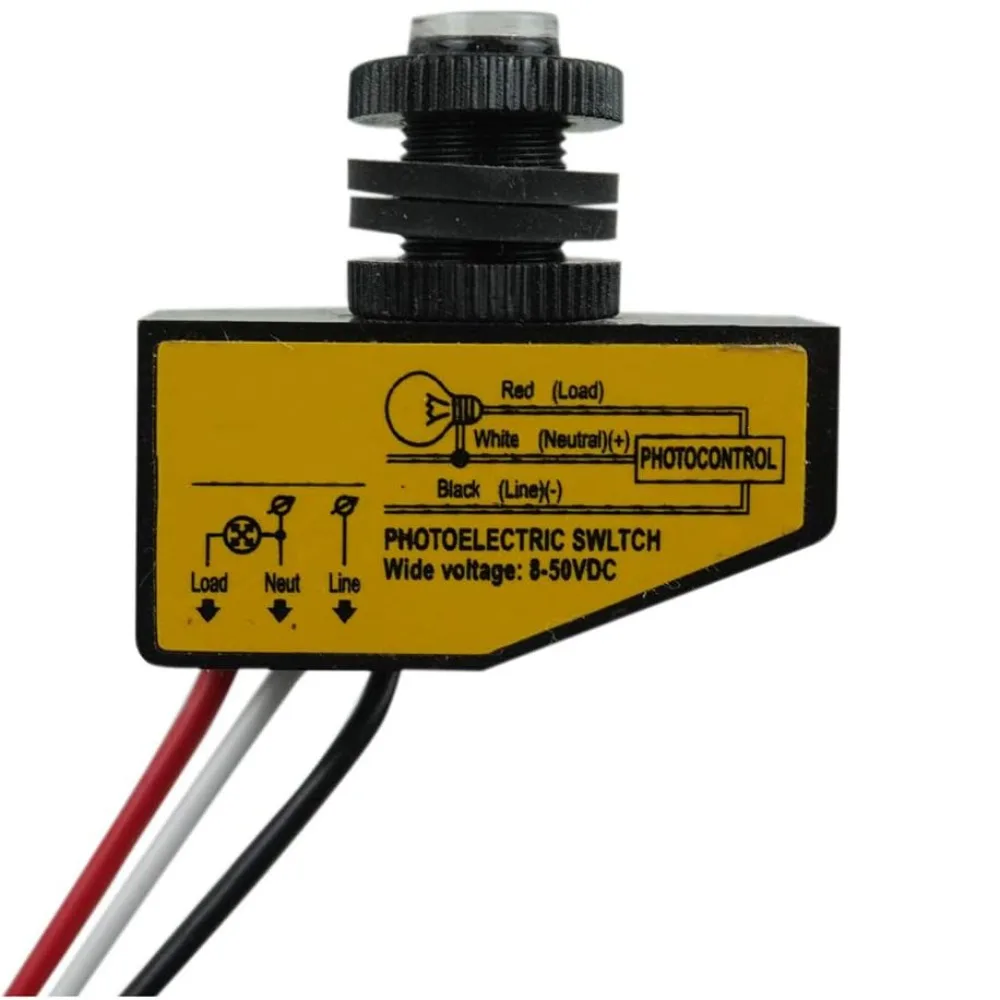 

Водонепроницаемый фотодатчик освещенности DC 8-50В