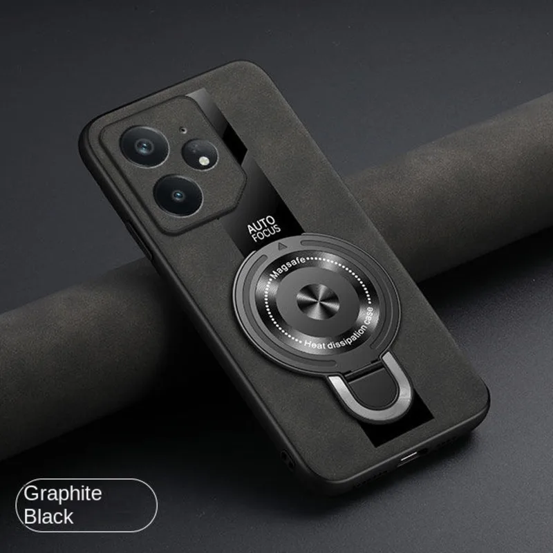 Для OPPO Realme neo 7 GT Pro 6T Neo 6 SE 5 3 Чехол-держатель с магнитным кольцом и подставкой для