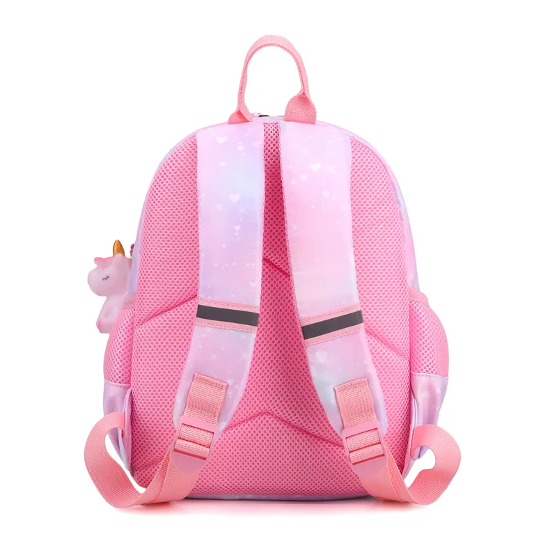 New Unicorn Backpack For Girls Cartoon Pink Princess School Bags Kids Satchels Kindergarten Bookbag Mochila Infantil Escolar