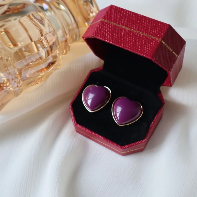 

Подарочные коробки для сережек, одинарные с крышками, коробка для сережек, держатель для ювелирных изделий, красная коробка для сережек, для...