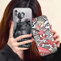 marvel logo moon knight phone case for xiaomi redmi 7 7a 8 8a 9 9i 9at 9t 9a 9c note 7 8 2021 8t 8 pro soft coque