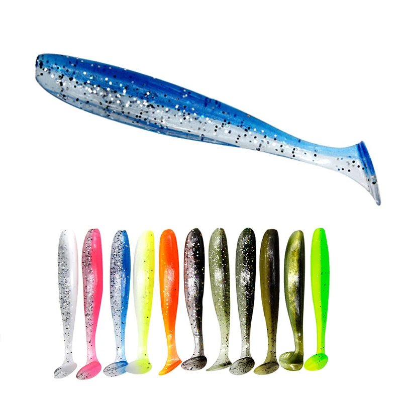 

Shiner Fishing Lures 50mm 65mm 75mm 100mm Easy Wobblers Carp Fishing Soft Lures Silicone Artificial Plastic Baits