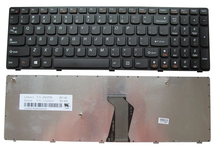 FOR LENOVO B570G B575 B575A B575E B590 B590A  V570 V570C V575 Z570 Z575 B570 B570A B570E V580C RU laptop keyboard