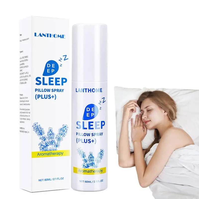 

Sleep Spray For Pillows 60ml Lavender Moisturizing Pillow Sleep Spray Natural Pillow Mist Aromatherapy Sleeping Gift Christmas
