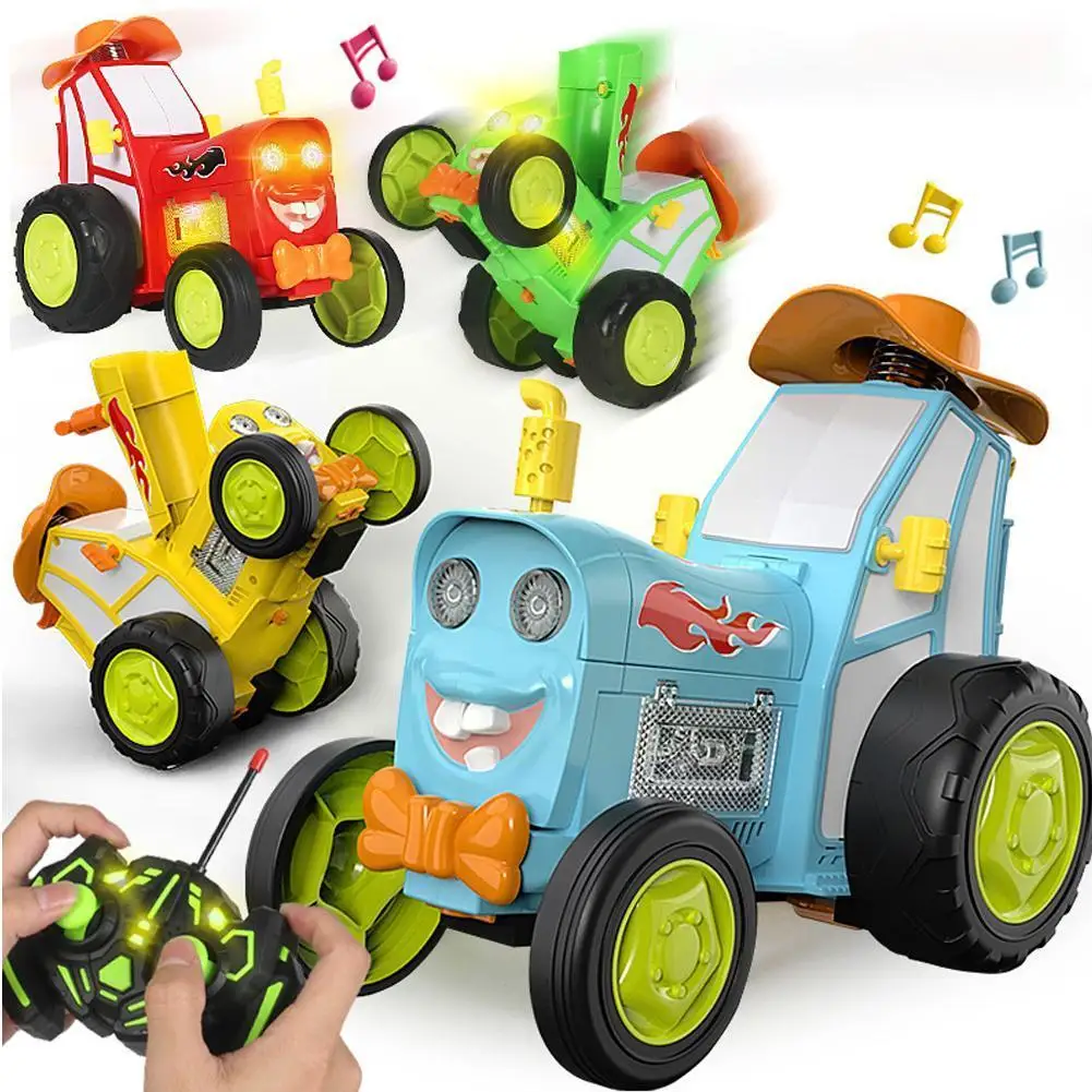 

Мини Радиоуправляемый автомобиль с музыкальными огнями, сумасшедшая машина для прыжков, игрушки в вертикальном положении, Детская забавная инфракрасная дорога, грузовик с дистанционным управлением, вездеход U6P3