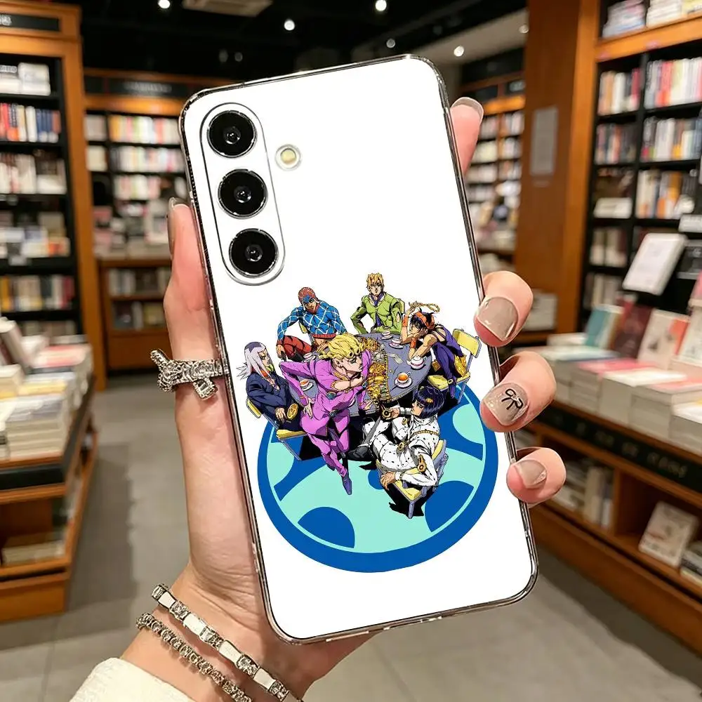 Чехол для телефона J-JoJos Bizarre Adventure Golden Wind для Samsung A71, A70, A52, A51, A40, A30, A20, прозрачный чехол (art.: 3920db79caf2c) - 3920db79caf2c