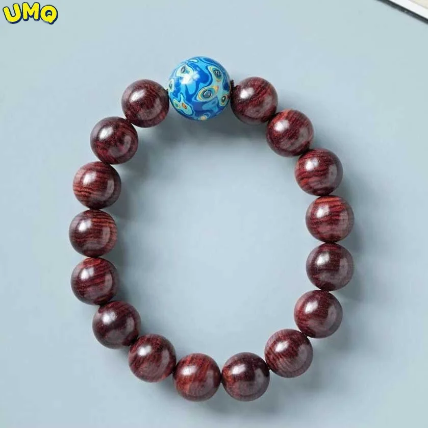 

Hainan Huanghua груша Будда бусины ручная работа 1,2 фиолетовый авокадо бочка старая Тигровая Кожа узор круглый одиночный ароматизированный палиса...