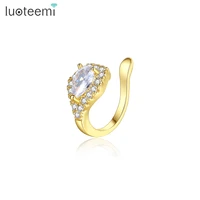 luoteemi fashion ear cuffs without piercing clip earrings non piercing fake cartilage clip on earring for women girl trendy gift