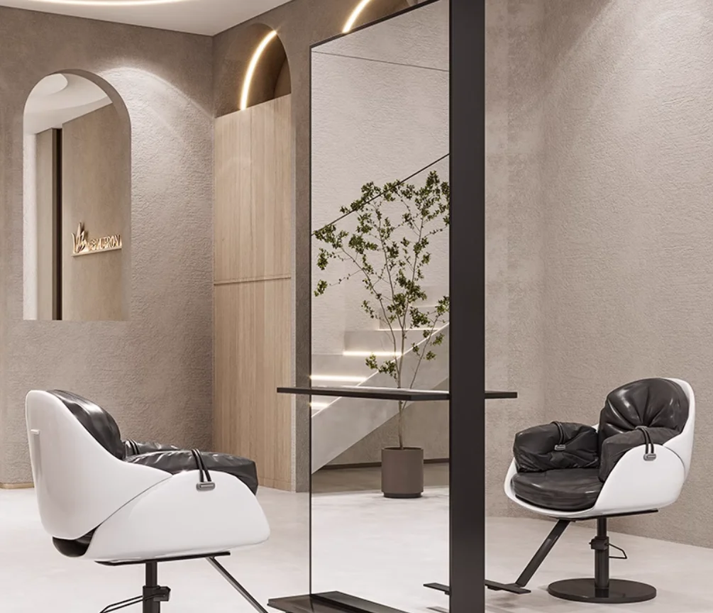 Зеркало Сетчатое для парикмахерской зеркало с подставкой крепления на одном и