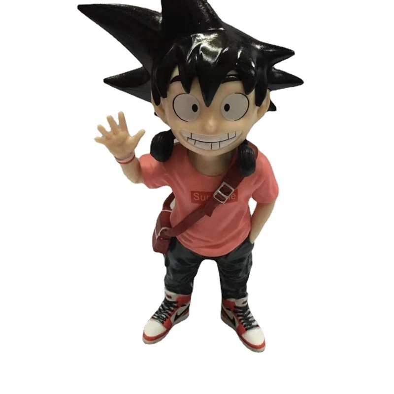 

Drago Dragon Ball GK Tide Brand Wukong Q Version Smiley Face Sun Wukong Orange Pink White Boxed Hand Toy Model