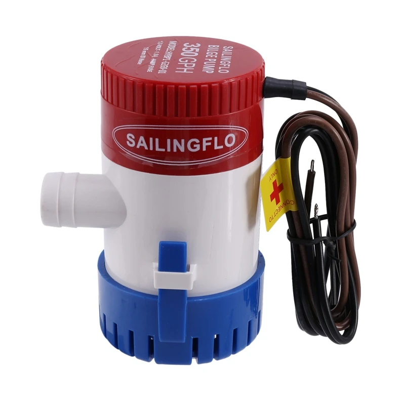 

SAILINGFLO 12V Mini Boat Bilge Pump Bilge Pump 12V Submerse Kayak Rule Water Electric Volt Garden Rinse Wash