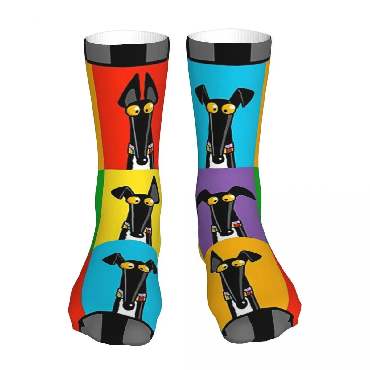 

Greyhound Semaphore Sock Socks Men Women Polyester Stockings Customizable Sweetshirt