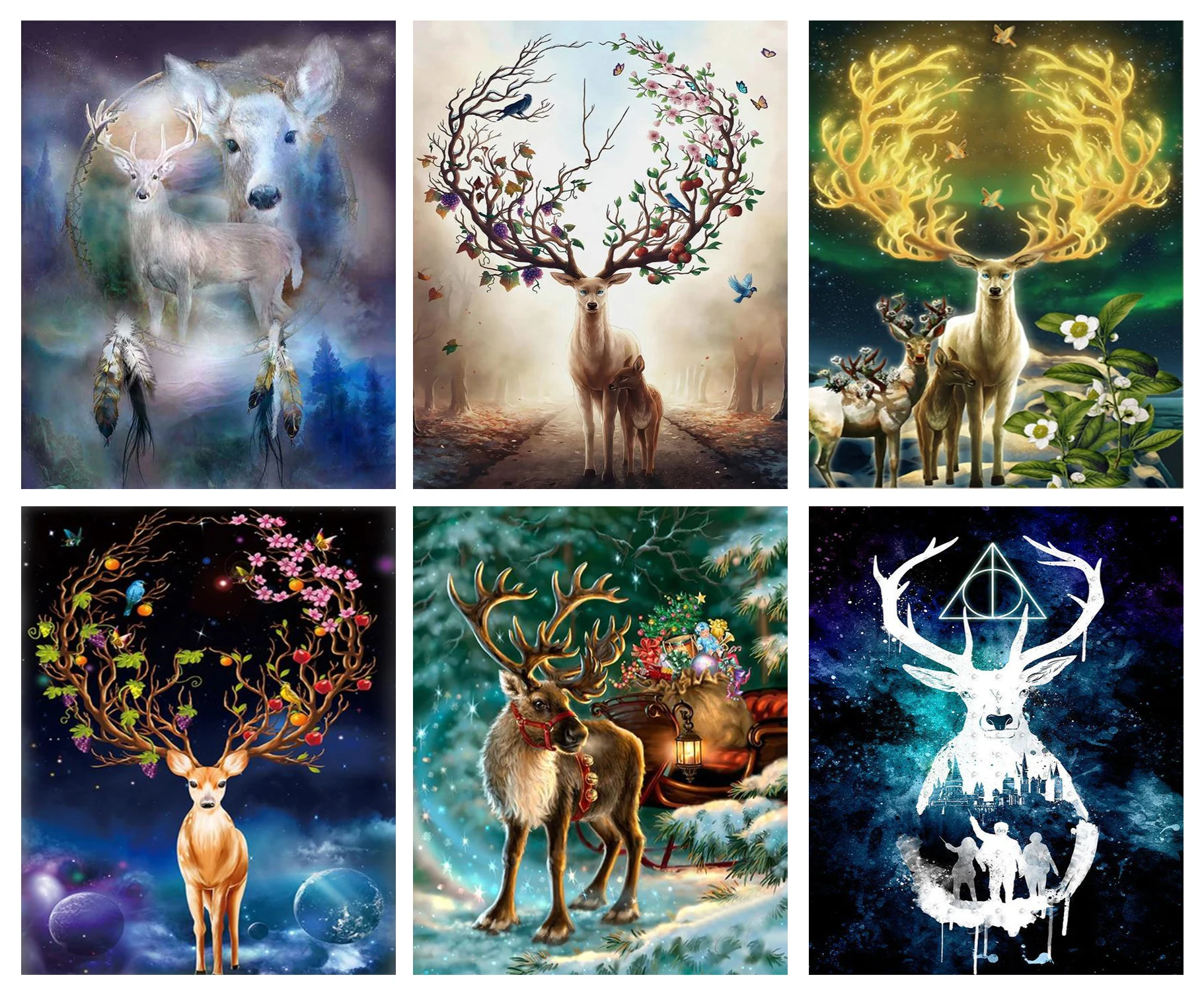

5D Diamond Painting Deer Diamond Art for Adults and Kids Embroidery Diamond Mosaic Home Decor