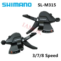 shimano sl m315 mountain bike rapidfire plus shift lever iamok clamp band 378 speed shifter bicycle parts