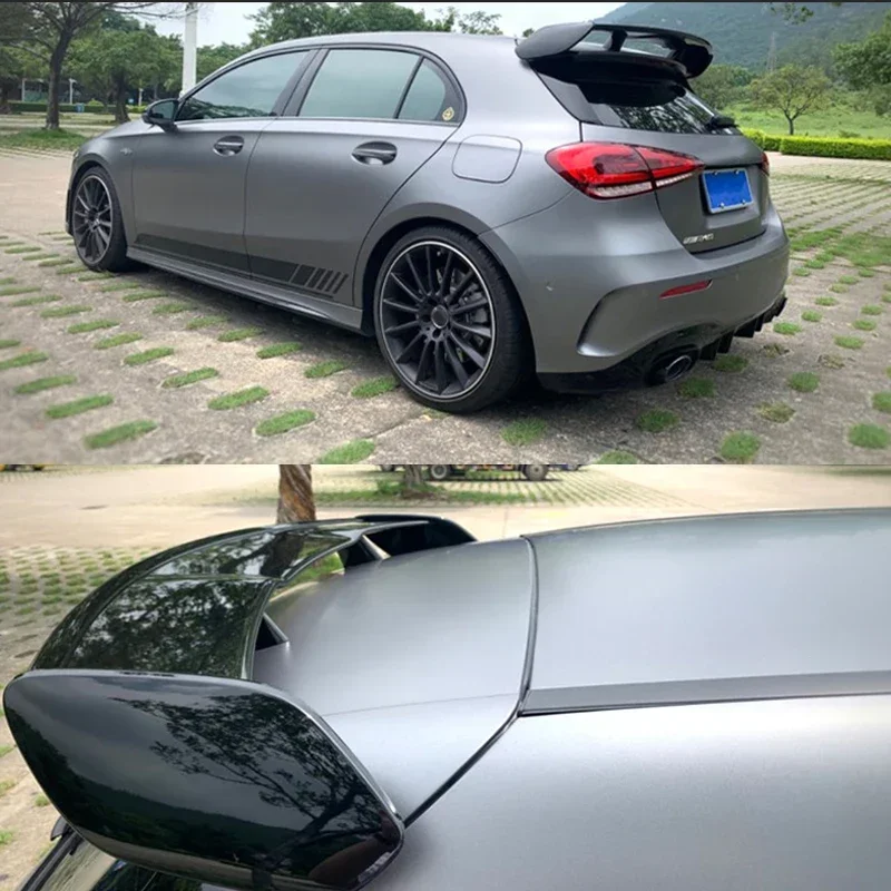 

Для Mercedes Benz A Class W176 W177 хэтчбек A180 A200 A220 A250 A260 AMG A45 Стиль задняя крыша багажника спойлер Крылья 2013-2022