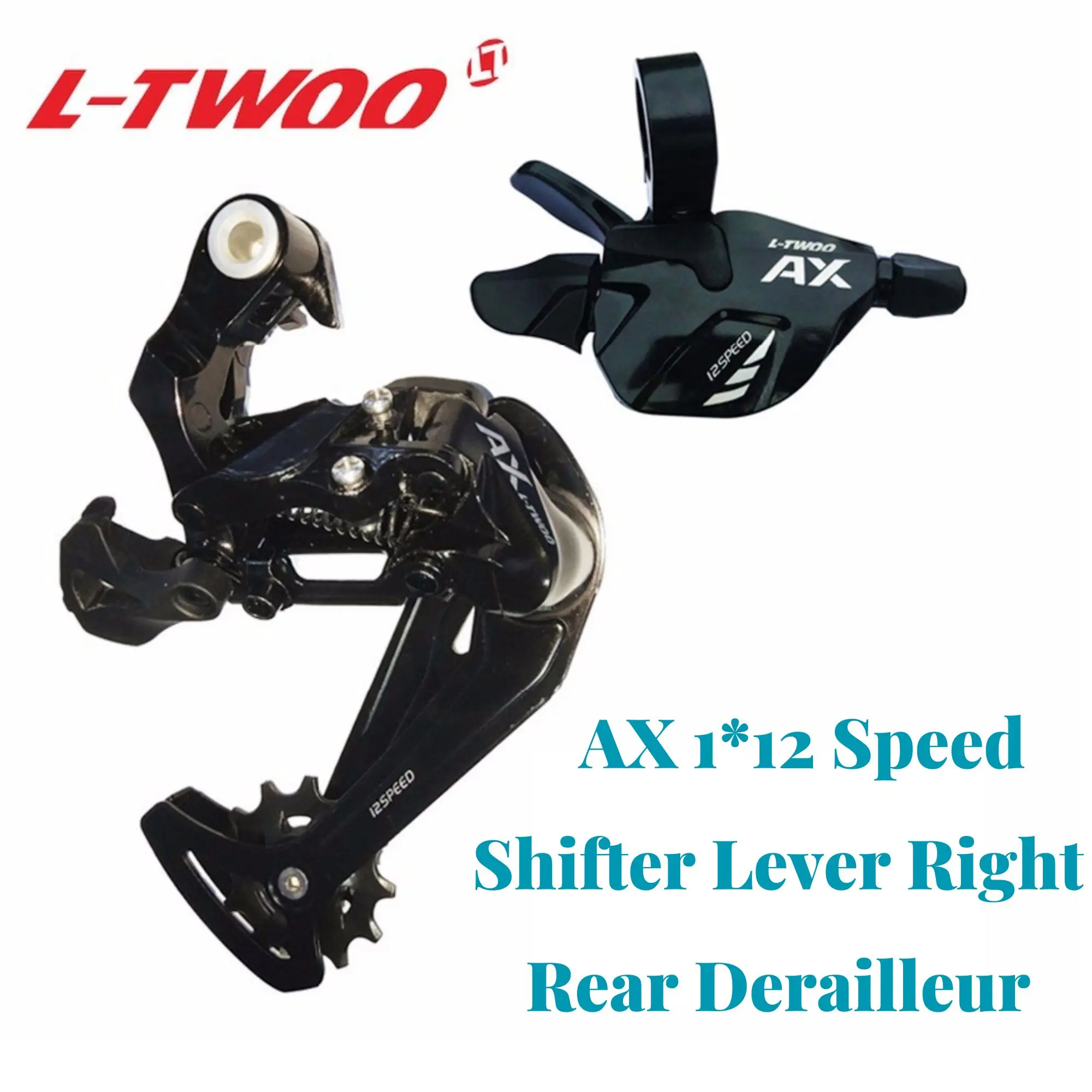 

Велосипед LTWOO AX 1X1, Задний рычаг переключателя передач, 2 скорости, длинная клетка, подходит для горных велосипедов, кассета 12 S 52T M9100