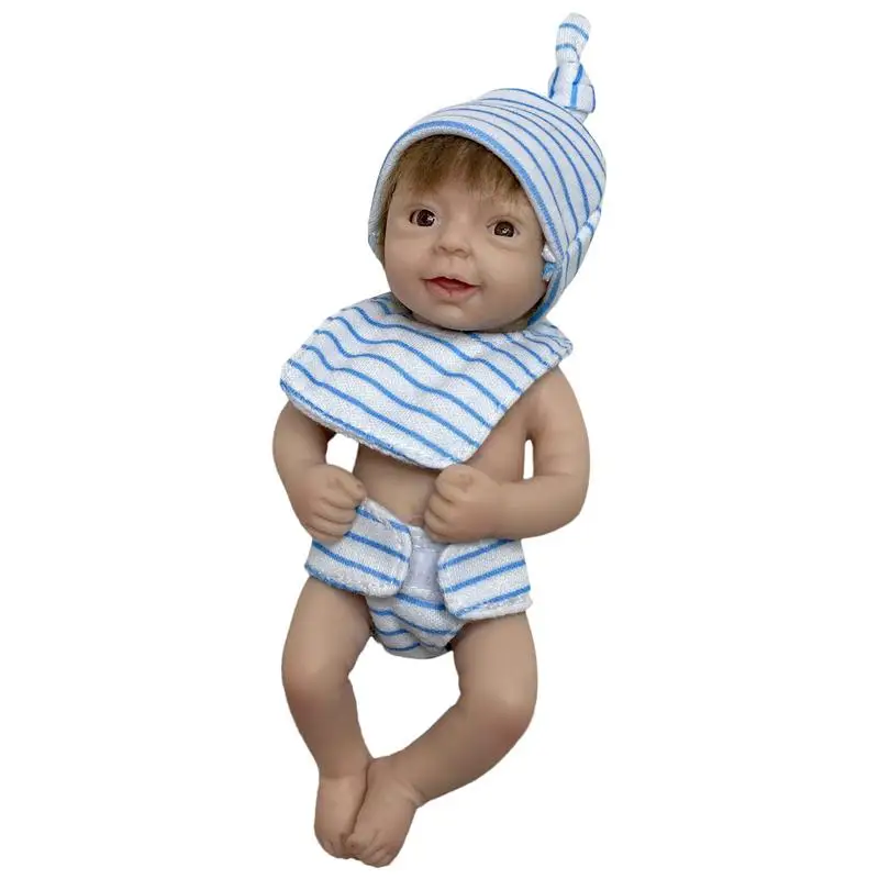 

Реалистичная Детская кукла-младенец, популярные игрушки 2023, мини-мальчик, кукла-Реборн, силиконовая кукла для новорожденных, детская игрушк...