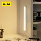 Магнитная настольная лампа Baseus, светодиодный ночсветильник с плавным затемнением, зарядка через USB, для шкафа, гардероба