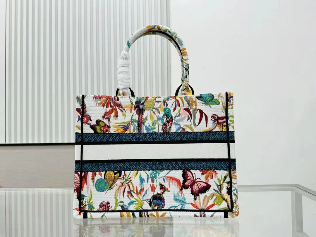 Вместительная Индивидуальная сумка для покупок на одно плечо вышитые буквы под