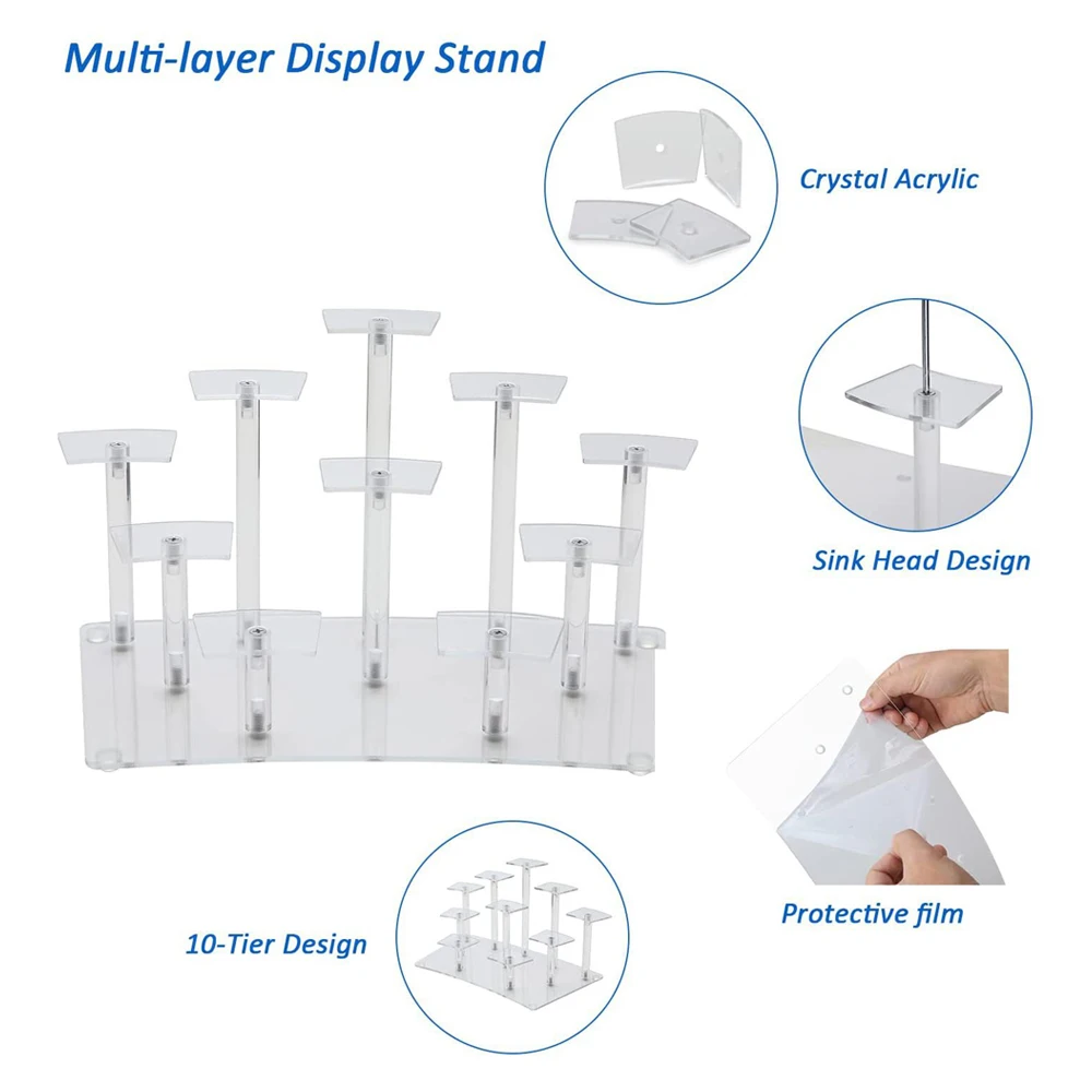 Акриловая Подставка Для Десертов Ювелирных Изделий Тортов Парфюмерии