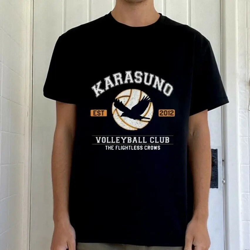 

Karasuno Volleyball Club Classic Black T-Shirt Christmas Gift