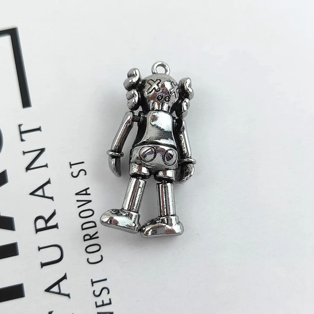 

New Arrival Long Statement Girl Pendant Alloy Charm Beads Fit Pandora Bracelets Bangles for Women DIY Jewelry Accessories