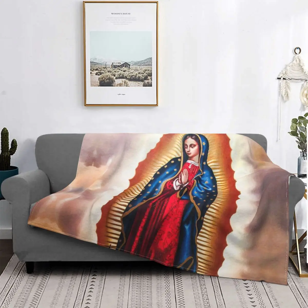 

Дева Мария Гуадалупе, Дева Мария, вирген де Гуадалупе, флисовое мягкое Фланелевое мексиканское католическое покрывало для постельного бель...