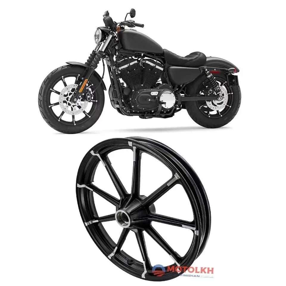 

Передний обод колеса мотоцикла, прямой 19 "2,15 9 спиц Mag для Harley Sportster XL 1200 883 Iron XL883 XL1200 2016-2022