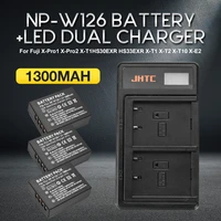 original 1300mah np w126 np w126s li ion battery led dual charger for fuji x t2 x t10 x e2s x a10 x m1 x pro1 x pro2 hs35 hs33