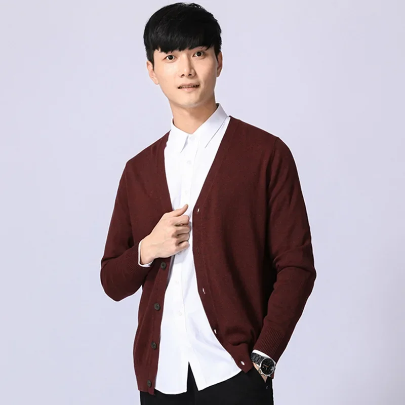 MRMT 2024 новые мужские куртки свитера тонкое вязаное пальто для мужчин повседневная